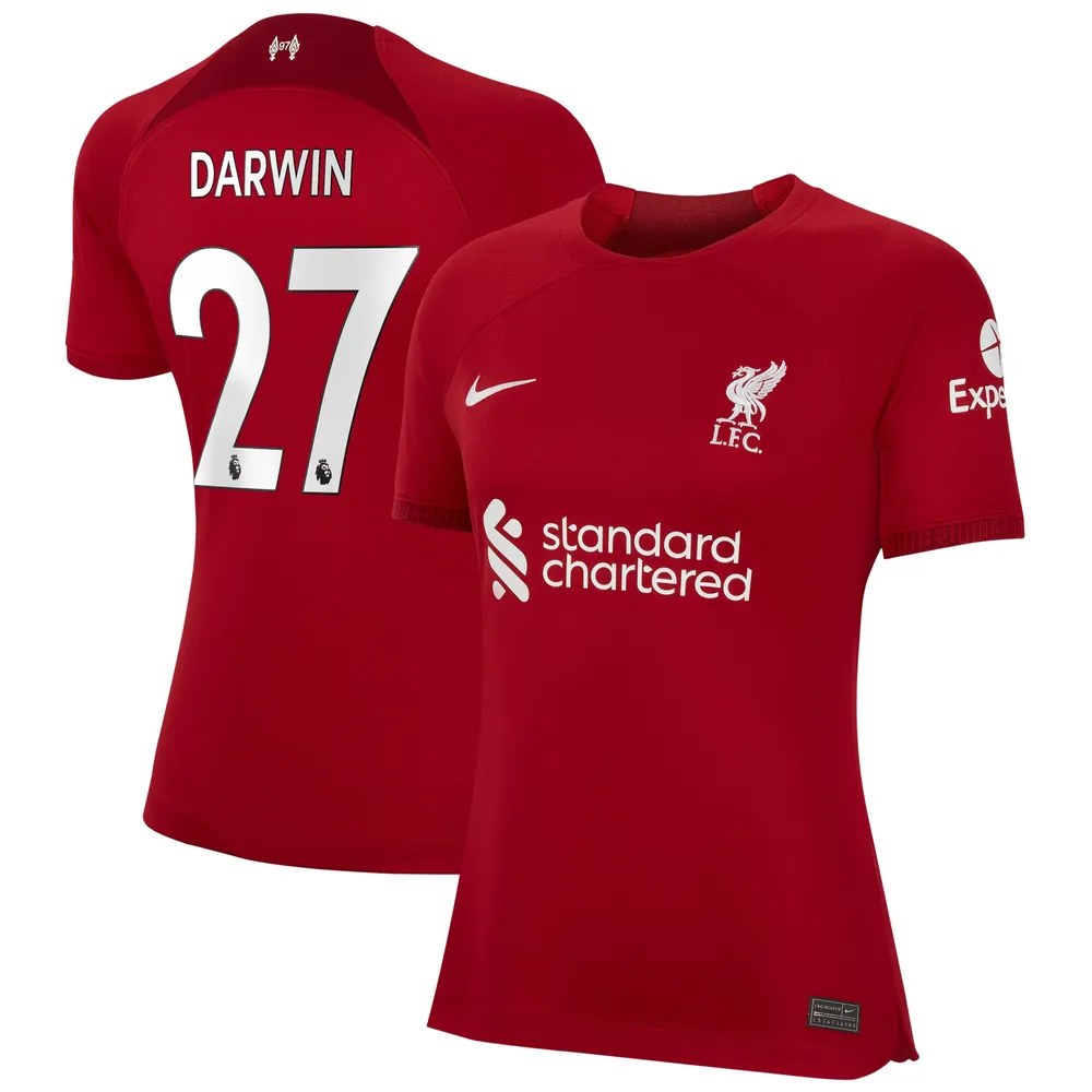 Lids Darwin Núñez Liverpool Nike Women's Home Replica Player Jersey Red | Connecticut Post