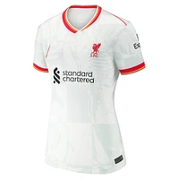 Women's Nike Mohamed Salah White Liverpool 2024/25 Third Replica Jersey