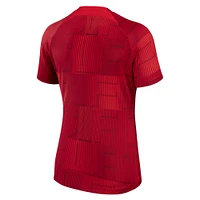 Haut d'avant-match Nike Liverpool 2023/24 pour femme rouge