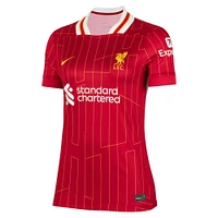 Maillot Nike rouge Liverpool 2024/25 domicile réplique pour femme