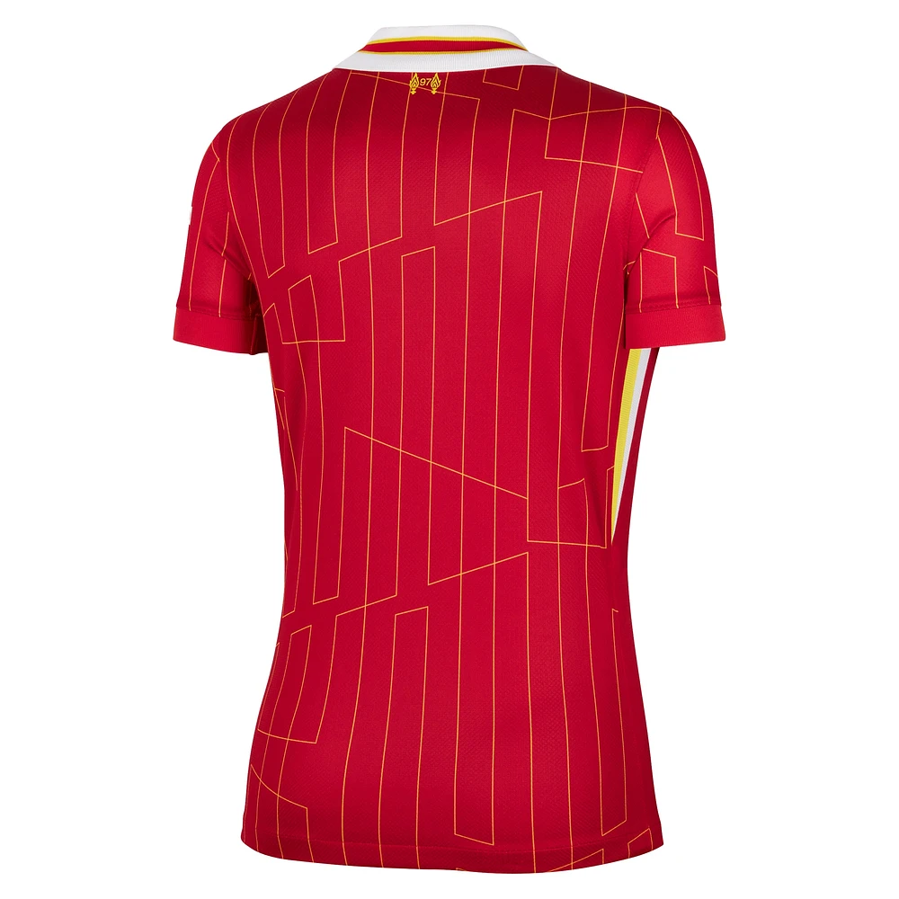 Maillot Nike rouge Liverpool 2024/25 domicile réplique pour femme