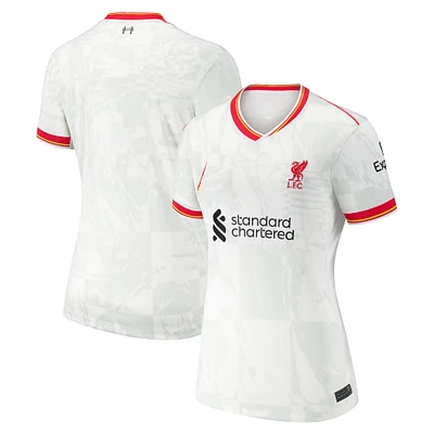 Maillot réplique Nike Liverpool 2024/25 blanc pour femme