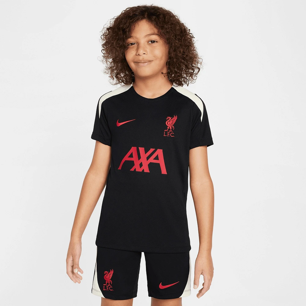 Youth Nike Liverpool 2024/25 Strike Training Performance Top
