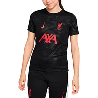 Youth Nike Black Liverpool 2024/25 Third Academy Pro Pre-Match Top