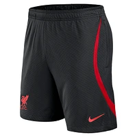 Youth Nike Black Liverpool Club Strike Performance Shorts