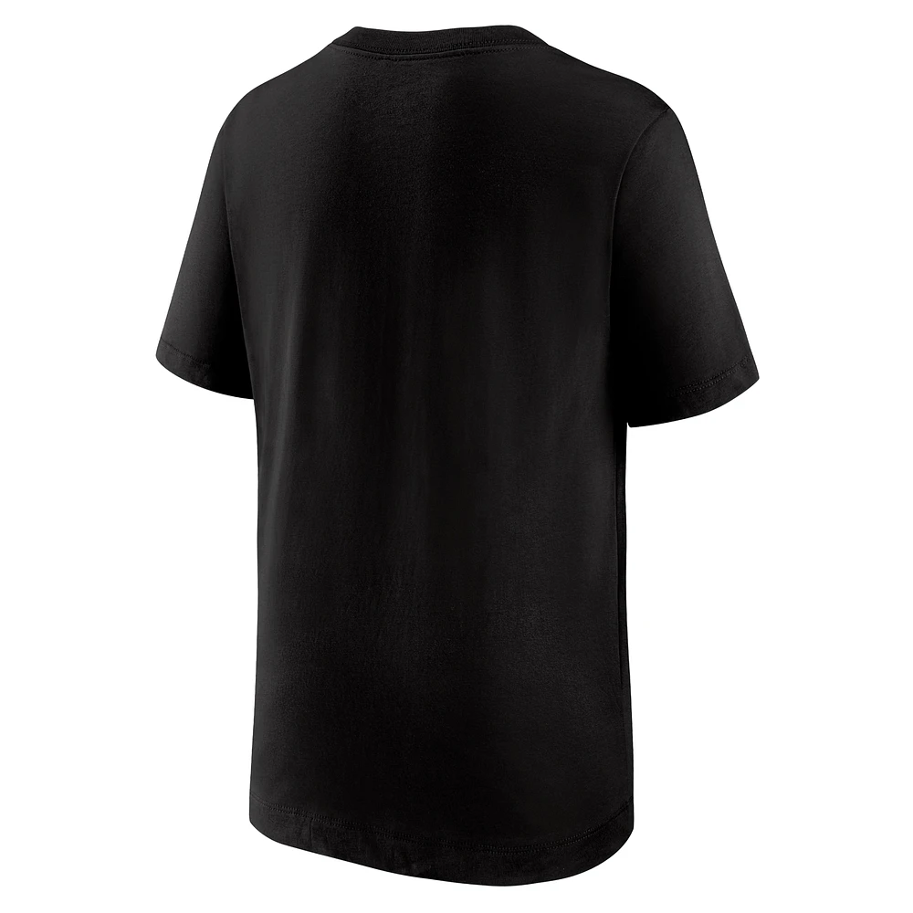 T-shirt Nike Liverpool Lights Performance noir pour jeune