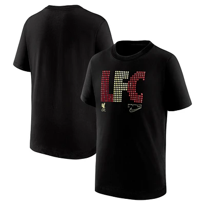 T-shirt Nike Liverpool Lights Performance noir pour jeune