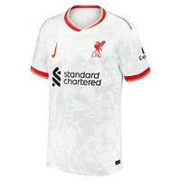 Maillot réplique pour jeune Nike Mohamed Salah Liverpool 2024/25 blanc