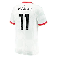 Maillot réplique pour jeune Nike Mohamed Salah Liverpool 2024/25 blanc