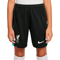 Short Nike bleu marine Liverpool 2024/25 Away Stadium pour jeune