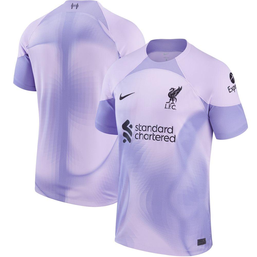 Men's Nike Gray Liverpool 2022/23 Replica Goalkeeper Jersey