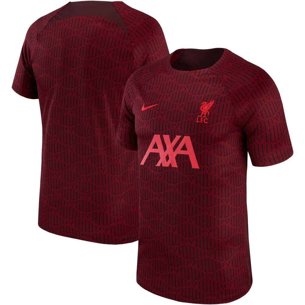 Youth Nike Red Liverpool 2022 Pre-Match Raglan Performance Top