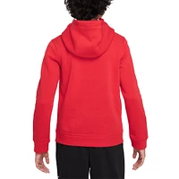 Sweat à capuche Nike Liverpool Club rouge pour jeunes