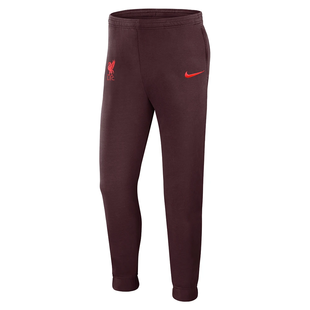 Youth Nike Red Liverpool GFA Fleece Pants