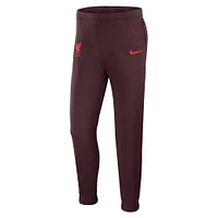 Youth Nike Red Liverpool GFA Fleece Pants