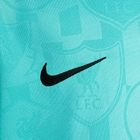 Youth Nike  Teal Liverpool 2024/25 Academy Pro Pre-Match Top