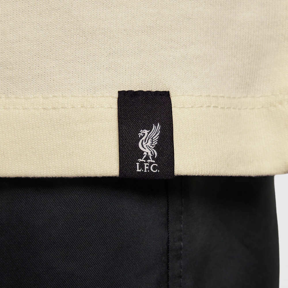 T-shirt Nike Air Max Liverpool Premium blanc pour jeune