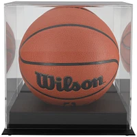 Vitrine de basket-ball à base noire et dos miroir avec finition mate