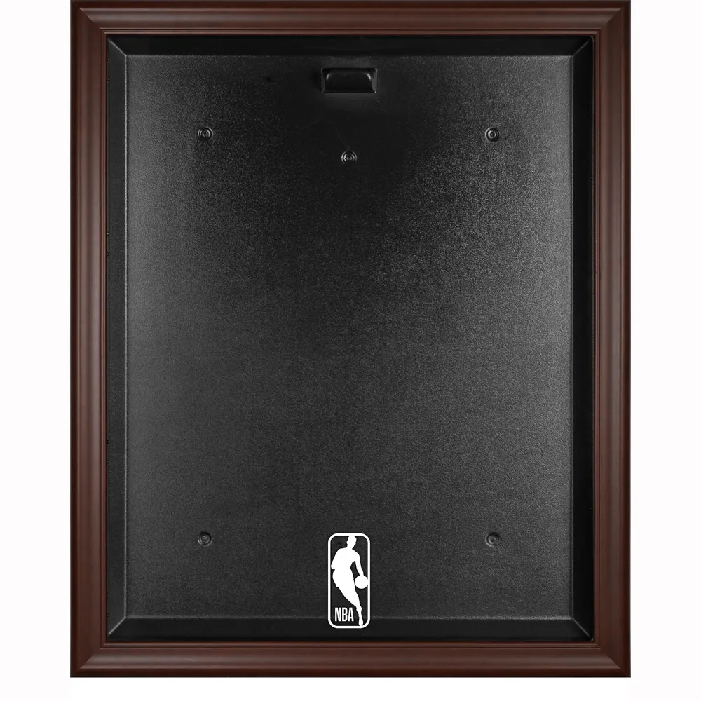 Brown Framed NBA (2018 - Present) Logo Jersey Display Case