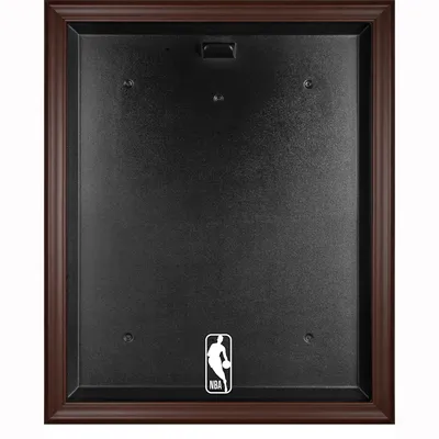 Brown Framed NBA (2018 - Present) Logo Jersey Display Case