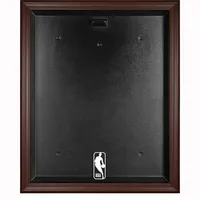 Brown Framed NBA (2018 - Present) Logo Jersey Display Case