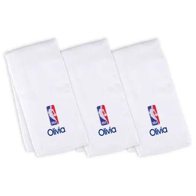 NBA Infant Personalized Burp Cloth -Pack