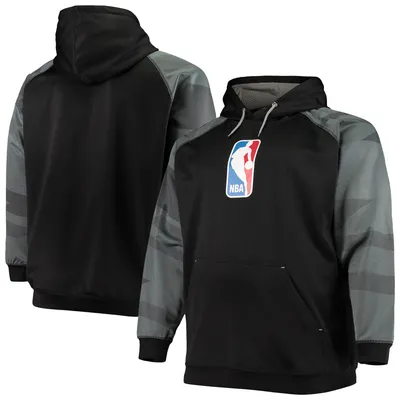 NBA Big & Tall Fleece Pullover Hoodie - Black