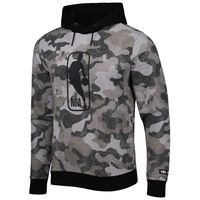 Men's Hugo Boss Black NBA Camo Pullover Hoodie