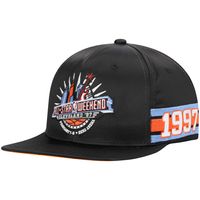 Men's Mitchell & Ness Black 1997 NBA All-Star Game Hardwood Classics Slick Back Snapback Hat