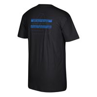 Men's Mitchell & Ness Kareem Abdul-Jabbar Black Social Justice Warrior Drop Knowledge T-Shirt