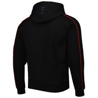 Men's NBA x Hugo Boss Black Team Bounce Tri-Blend Pullover Hoodie