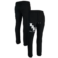 Pantalon de survêtement NBA x Keizer Clark pour homme, noir/blanc, sans identification l'appelant