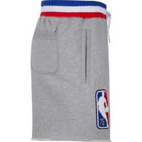 Men's Nike Gray NBA 75th Anniversary Logo Fleece - Shorts