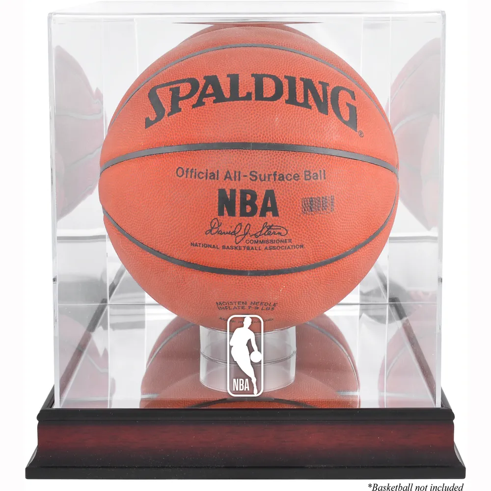 NBA (2018 - Present) Logo Mahogany Basketball Display Case