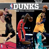 NBA 2022 Dunks Wall Calendar