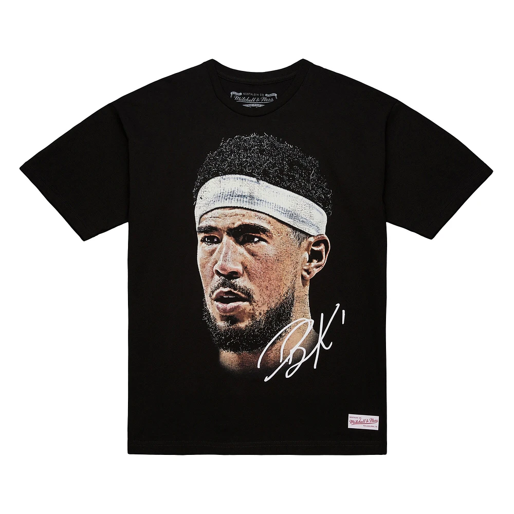 T-shirt NBA V100492 Devin Booker M&N Real Big Face Players TEEMENGRA TP14276-NBPBLCK #3