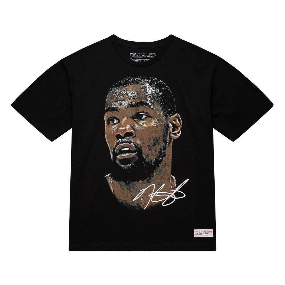 T-shirt NBA Kevin Durant M&N Real Big Face Players V100492 TEEMENGRA TP14280-NBPBLCK #5