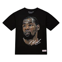 T-shirt NBA Kevin Durant M&N Real Big Face Players V100492 TEEMENGRA TP14280-NBPBLCK #5