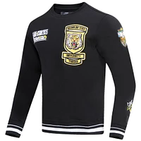 Unisex Pro Standard Black Grambling Tigers 2023 NBA All-Star Game x HBCU Classic Chenille Pullover Sweatshirt