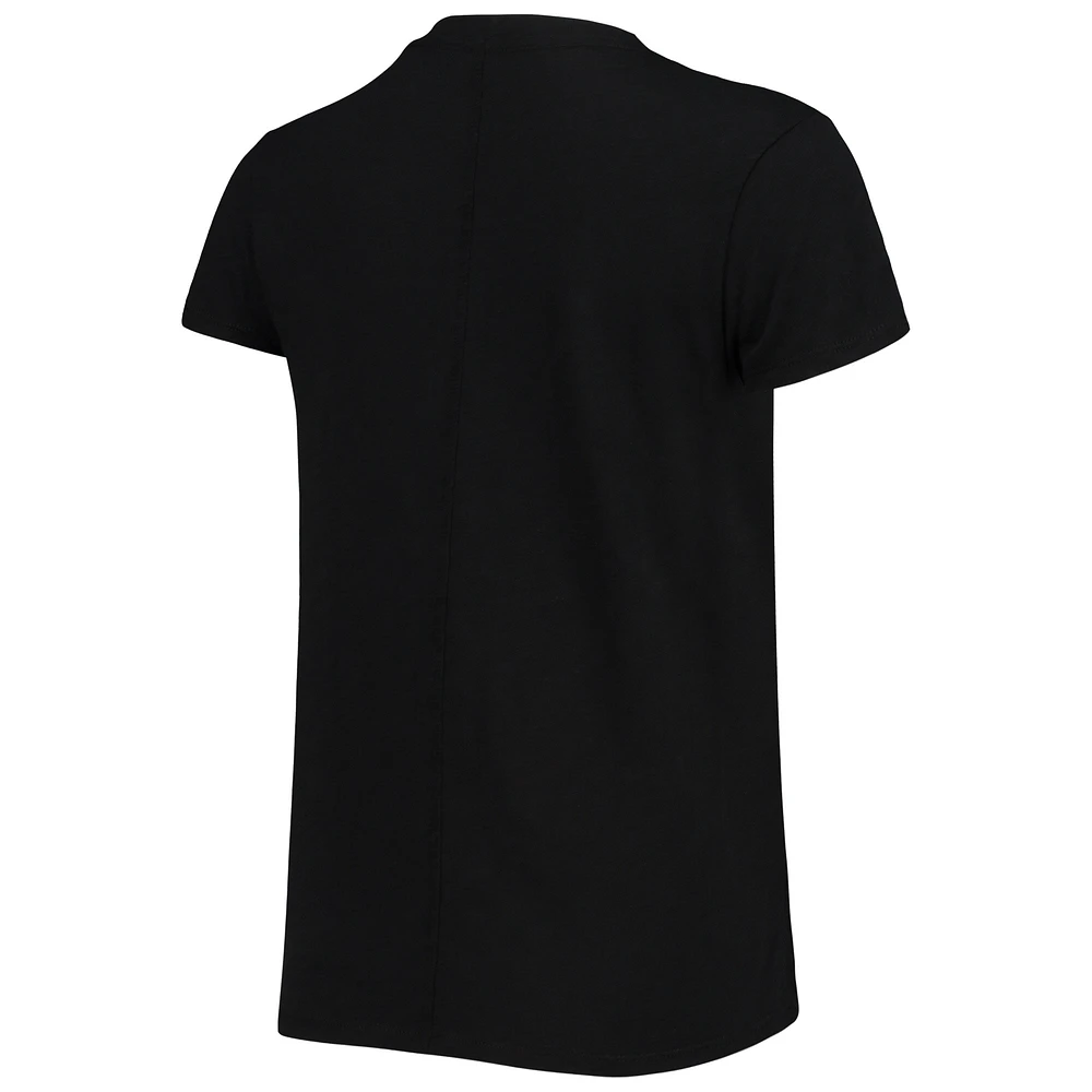 Women's Lusso Black NBA 75th Anniversary T-Shirt