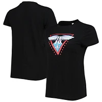 Women's Lusso Black NBA 75th Anniversary T-Shirt