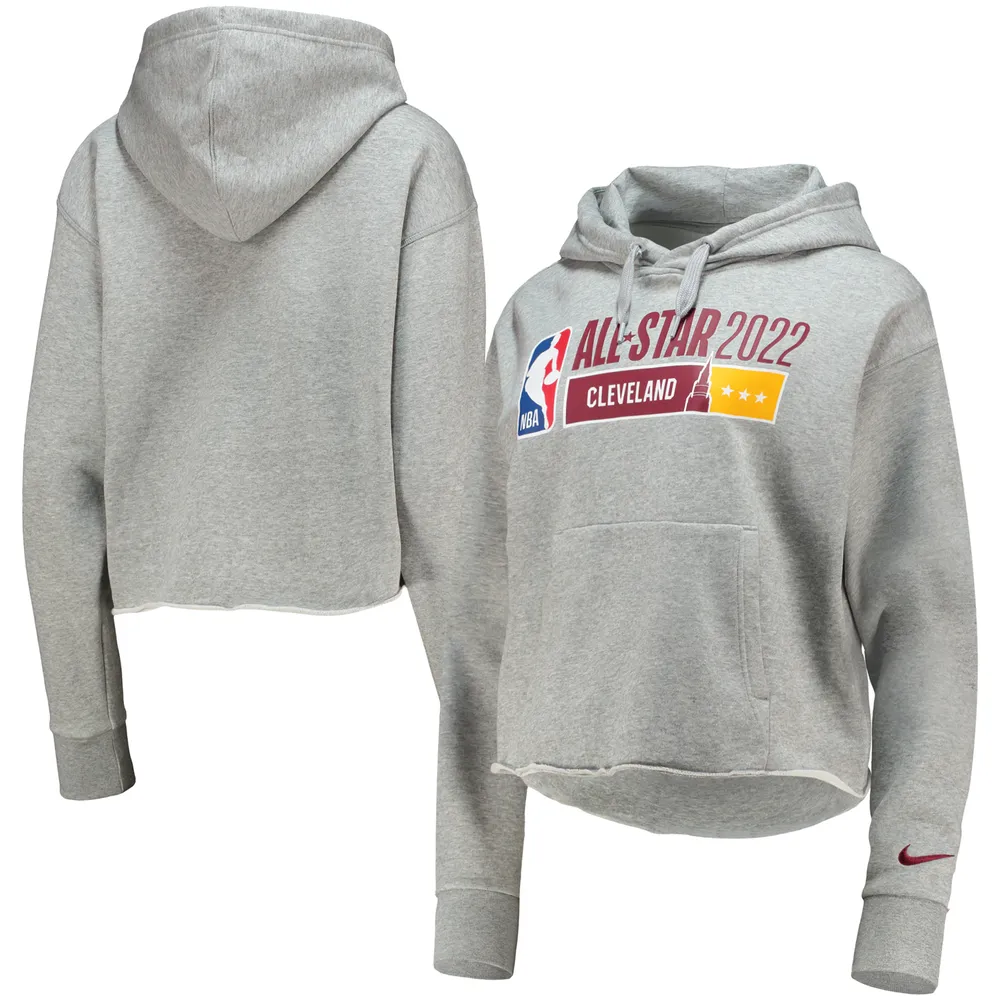 Lids Nike Women's 2022 NBA All-Star Game Cropped Pullover Hoodie