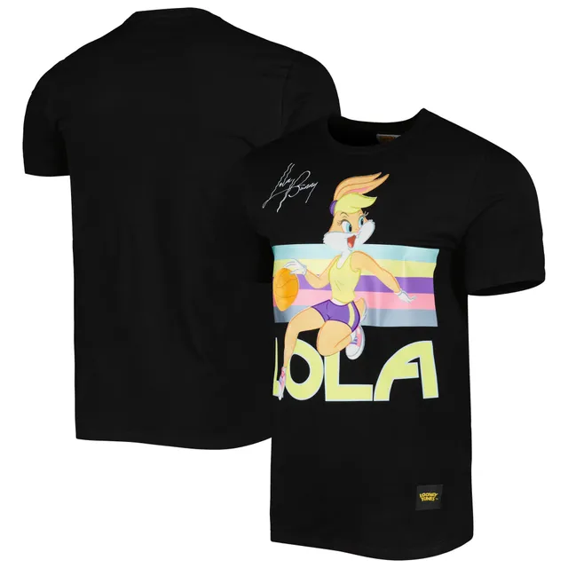 Lids Looney Tunes Freeze Max Lola Bunny Basketball Pastel Striped T-Shirt |  Brazos Mall