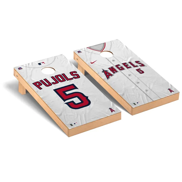 Lids Albert Pujols Los Angeles Dodgers 2' x 4' Jersey Design Regulation  Cornhole Board Set