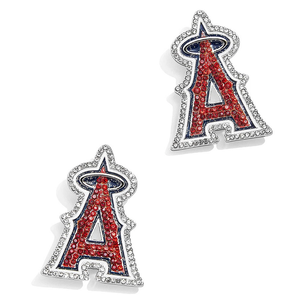 BaubleBar Los Angeles Angels Statement Stud Earrings