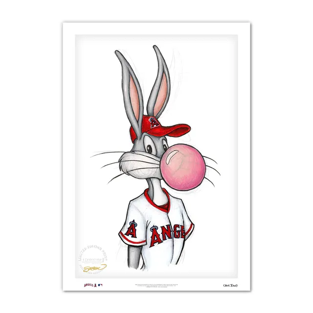 Milwaukee Brewers Looney Tunes Bugs Bunny Navy Baseball Jersey