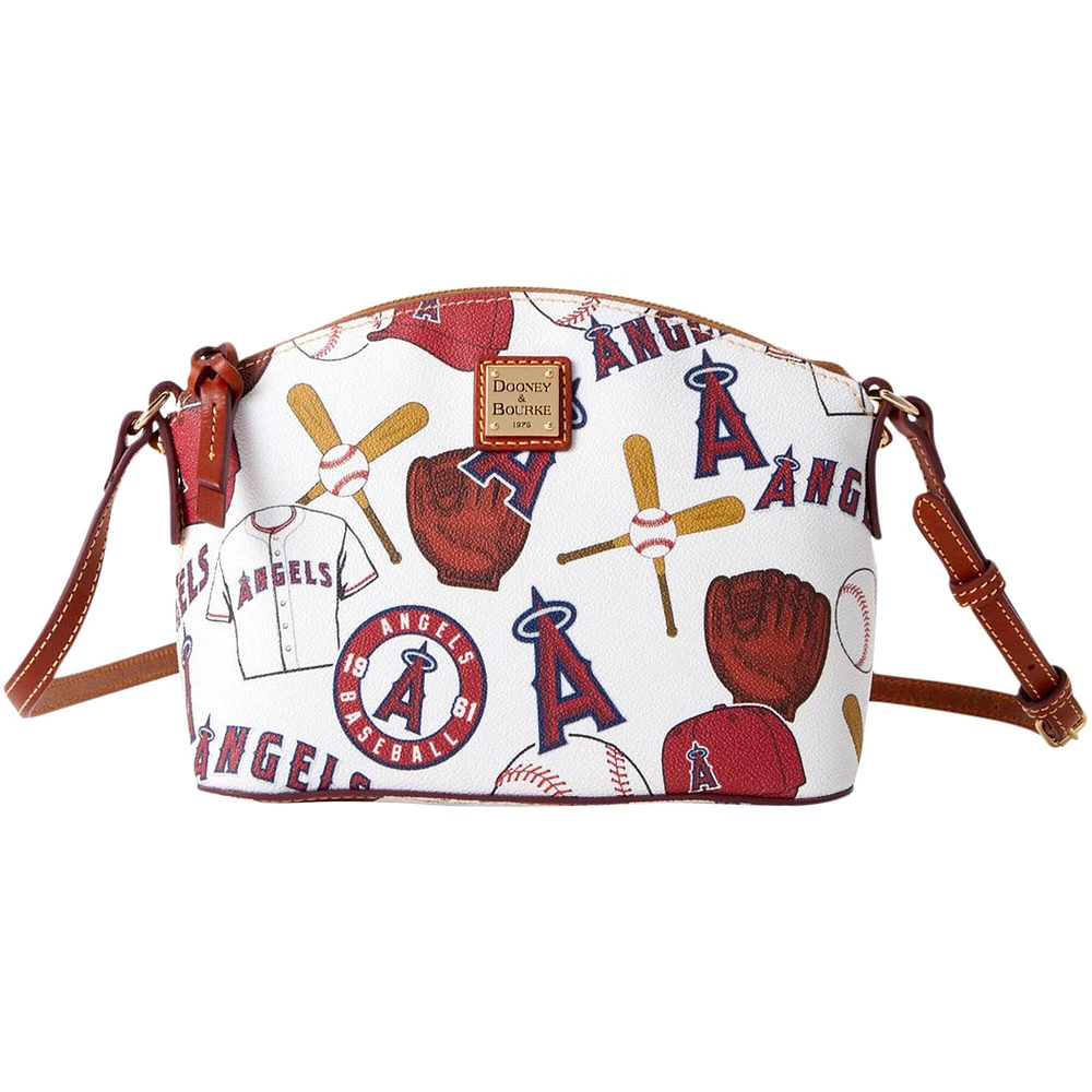 Dooney & Bourke Los Angeles Angels Gameday Suki Crossbody with Medium Wristlet