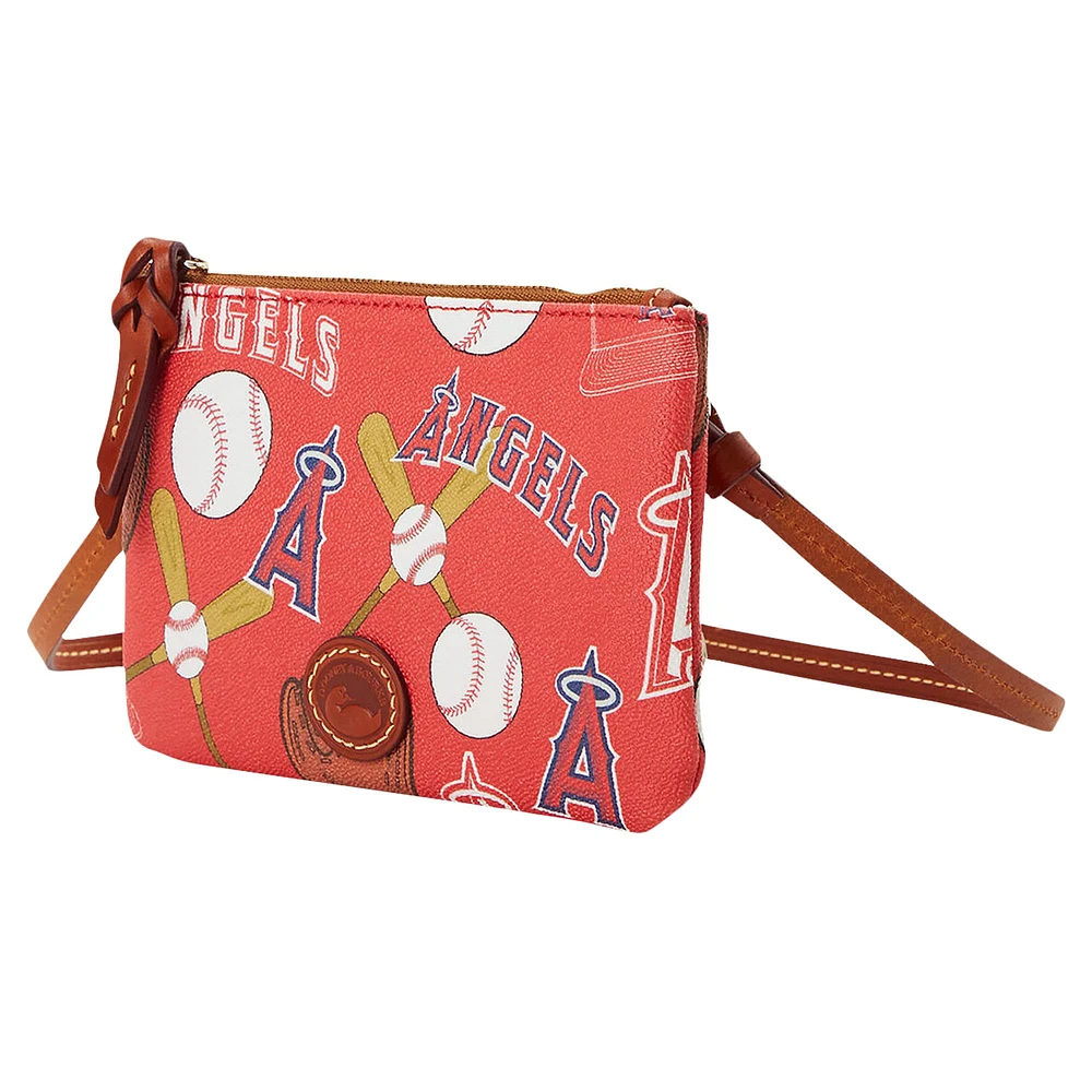 Dooney & Bourke Los Angeles Angels Top Zip Crossbody Purse