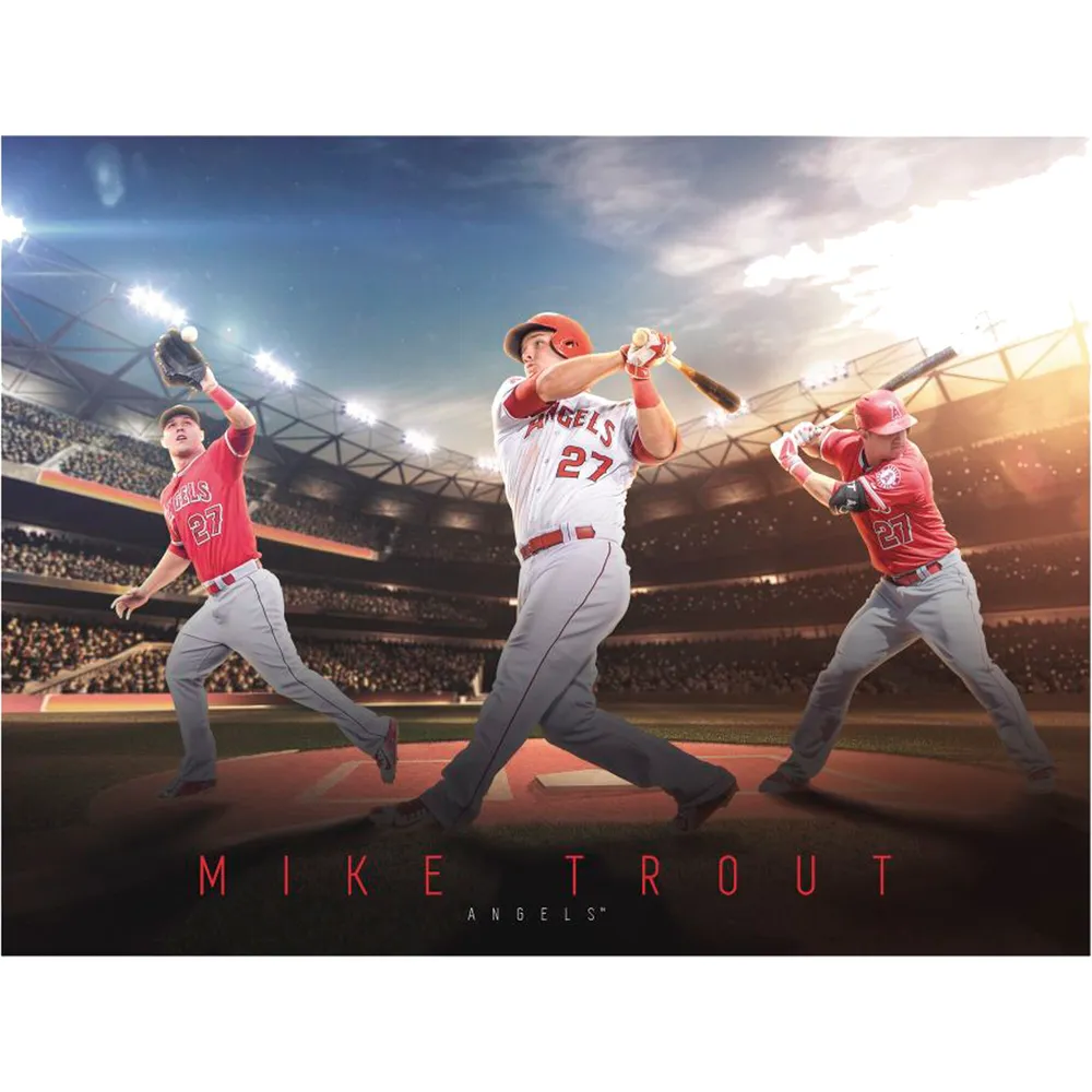 Men's Mike Trout Los Angeles Angels Official Player Replica Jersey