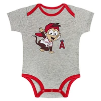 Infant Los Angeles Angels Play Ball 2-Pack Bodysuit Set